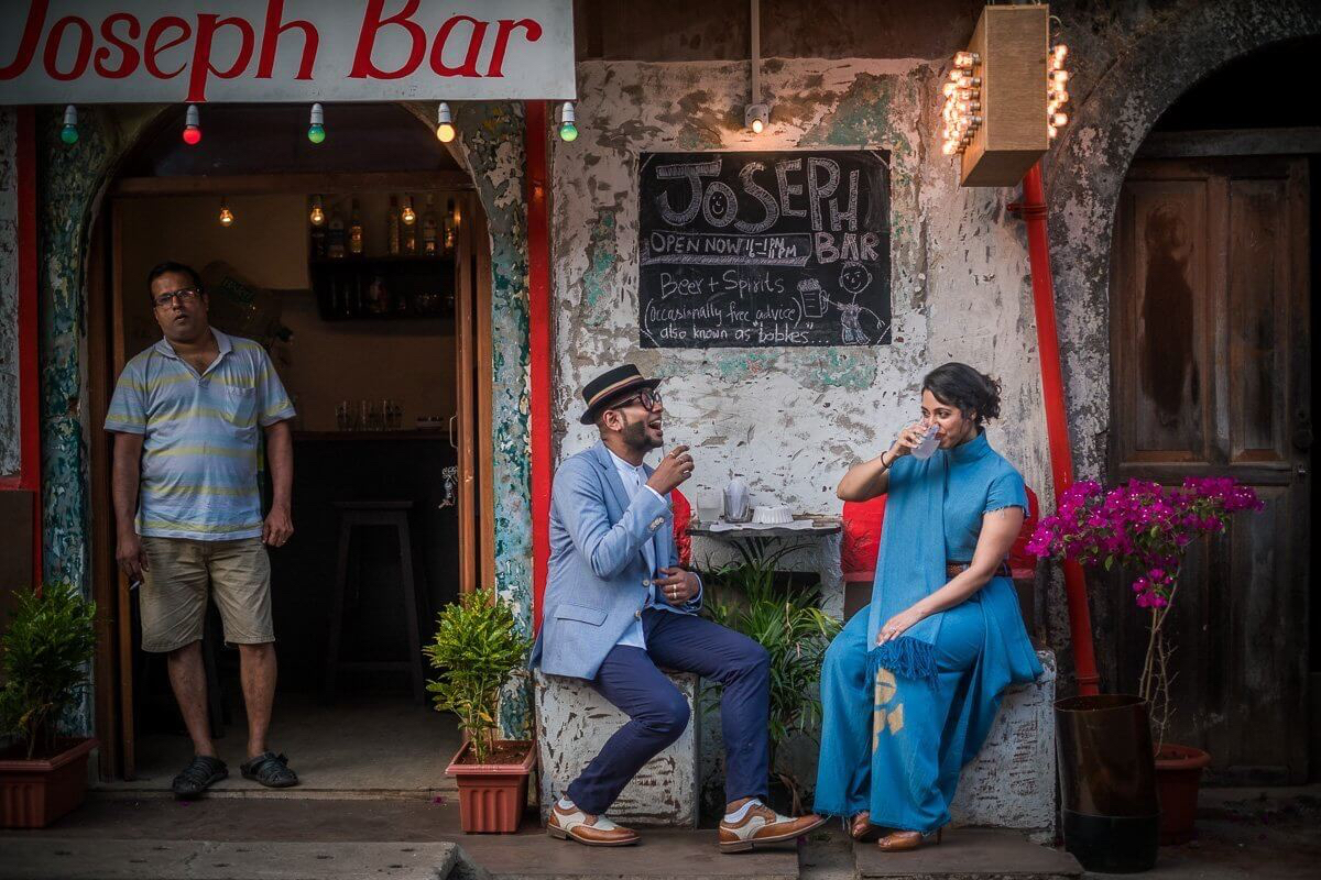 Benny & Cathy pre-wedding photoshoot in goa