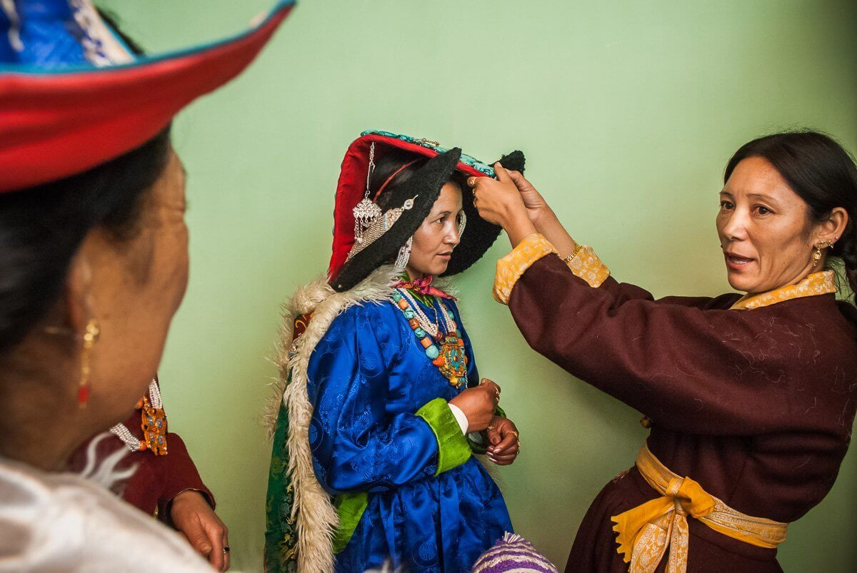 Buddhist wedding in Ladakh
