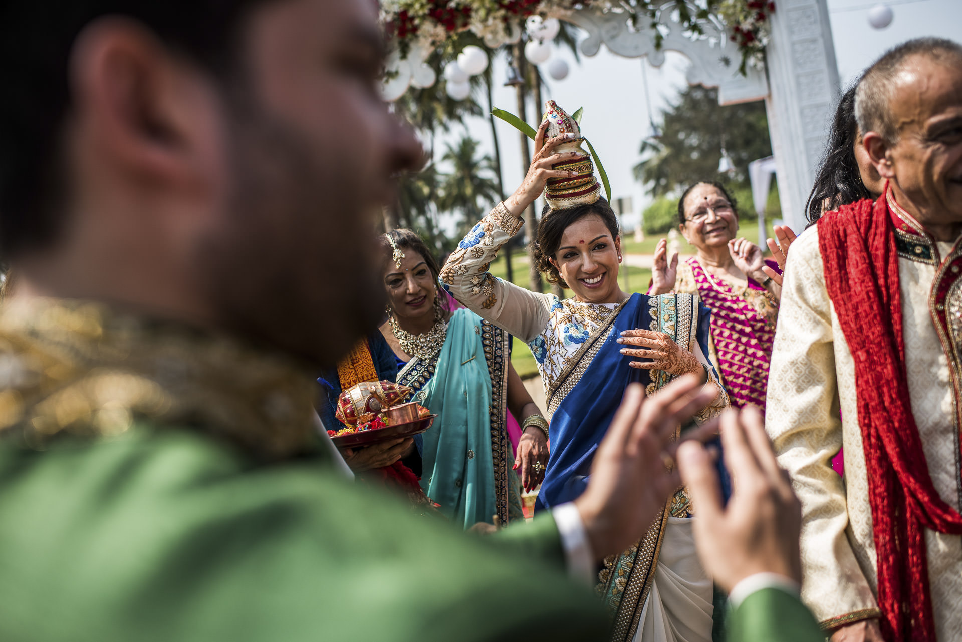 Wedding Photographer in Goa | Dina & Carl’s Celebration at Taj Exotica