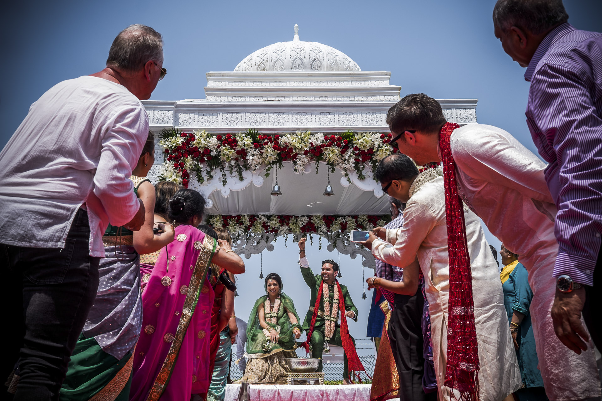 Wedding Photographer in Goa | Dina & Carl’s Celebration at Taj Exotica